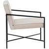 Vieno sėdynės sofa, Rakel, 65x78x66 cm, kreminės spalvos