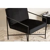 Venture Design Vieno vieta sofa, Rakel, 65x78x66 cm, Juoda