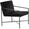 Venture Design Vieno vieta sofa, Rakel, 65x78x66 cm, Juoda