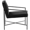 Venture Design Vieno vieta sofa, Rakel, 65x78x66 cm, Juoda