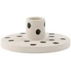 Venture Design Žvakidė, Bette, 12 cm, Balta