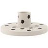 Venture Design Žvakidė, Bette, 12 cm, Balta