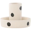 Venture Design Žvakidė, Ceco, ø11 cm, Balta