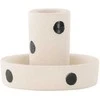 Venture Design Žvakidė, Ceco, ø11 cm, Balta
