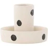 Venture Design Žvakidė, Ceco, ø11 cm, Balta