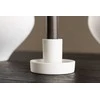Venture Design Žvakidė „Ceco“, ø11 cm, Balta