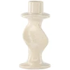 Venture Design Žvakidė, Garbė, D2xW6xH12 cm, kreminė