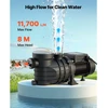 VEVOR Antžeminis baseino siurblys, 250W, 11,700 L/h