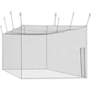 VEVOR Beisbolo mušimo narvelis, 12.7 m x 3.9 m x 3.08 m, tik tinklas