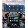 VEVOR 7 colių belaidė motociklų CarPlay sistema