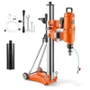 Vevor Deimantinio grąžto gręžimo mašina, sausas/šlapias, 20-450 mm skersmuo, iki 4500W, su pakreipiamu stovu