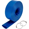 VEVOR Išleidimo žarna PVC, 4" x 32 m, mėlyna