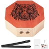 VEVOR unikali cajon dėžė iš buko medienos su gitaros stygomis