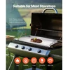 VEVOR Universalus 91x53 cm nerūdijančio plieno keptuvas