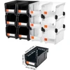 VEVOR Plastikinės sandėliavimo dėžutės 37.7 x 21.5 x 18 cm