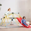 VEVOR Geometrinis vaikų laipiojimo kupolas su čiuožykla