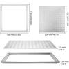 VEVOR Kvadratinis šulinio dangtis su rėmu 500x500mm