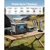 Vevor Nešiojama 600W elektros stotis su LiFePO4 akumuliatoriumi