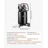 Vevor Oro kompresorius 50 l, be alyvos, 8 bar