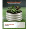 Vevor 3 dalių cinkuotos daržų lysvės