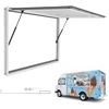 Prekybinis langas VEVOR CGDCK48X36LSB, 1220x915 mm