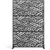 VEVOR Metalo privatumui skirtas ekranas 120 x 183 cm juodas