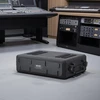 Vevor 2U rack dėklas, mikrofonų skyriai