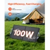 VEVOR 100W sulankstomas saulės skydelis