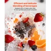 VEVOR Virtuvinis blenderis su ekranu 2L, 2200W, juodas