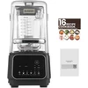 VEVOR Virtuvinis blenderis su ekranu 2L, 2200W, juodas