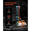 VEVOR Vakuuminis siurblys ir manometro rinkinys automobiliams
