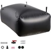 Vevor Vandens saugojimo talpykla 200x101x51 cm juoda PVC sulankstoma