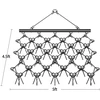 VEVOR Grandymo grandiklis 178 x 147 cm lyginimui