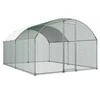 Vevor Metalinė vištidė 3x4x2 m su užraktu