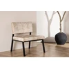 Vieno sėdynės sofa, Monett, 64x74x66 cm, kreminė