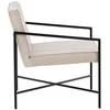 Vieno sėdynės sofa, Rakel, 65x78x66 cm, kreminės spalvos