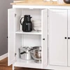 Sobuy Virtuvės salos Virtuvės spintelės Sideboard Darbo stalas Baro stalas KNL10-WN