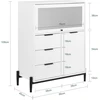 TV staliukas Virtuvės spintelė, SoBuy FSB94-W, 86x40x108 cm