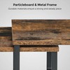 Songmics Virtuvės lentynų rinkinys, 4 vnt., 29.7x19.5x15.5 cm ir 29.7x18.5x13.6 cm, Ruda