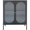 House Vitrina, Adelaide, 90x35x110 cm, Juoda