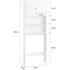 Vonia spintelis, SoBuy BZR165-W, 65x20x182 cm