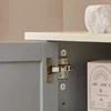 Sobuy Tualetinės spintelės, Vonios spintelės, Žemos spintelės, Vonios kambario baldai BZR69-HG