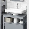 Sobuy "Vanity Unit" vonios kambario spintelė Vanity Unit FRG128-II-SG