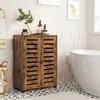 Songmics Vasagle Badezimmerschrank vintagebraun