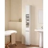 Vonios spinta, SoBuy BZR34-WN, 20x20x180 cm