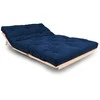 WOODMAN Futono Sofa, Layti 140, 140x115x80 cm, Mėlyna
