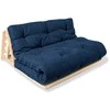 WOODMAN Futono Sofa, Layti 140, 140x115x80 cm, Mėlyna