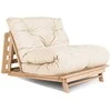WOODMAN Futono Sofa, Layti 90, 90x115x80 cm, Kremo spalva