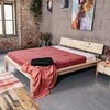 WOODMAN Loft dvigulė lova, 180x200 cm, natūrali