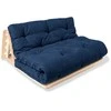WOODMAN Sofa, Layti, 1.4x1.15x0.8 m, Mėlyna